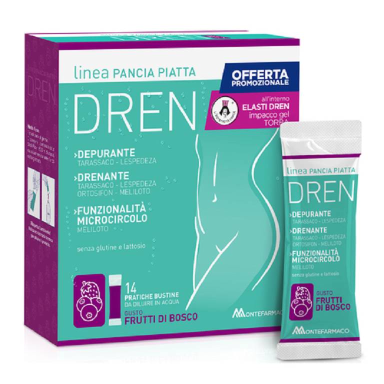 PANCIA PIATTA DREN FRUT 14BUST